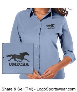 Ladies Superblend Untucked Shirt Design Zoom